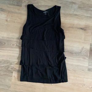 Blank tank top with tired detailing
